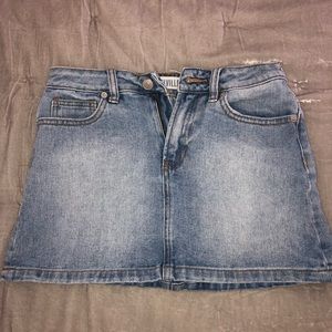 Brandy Melville Denim mini Skirt